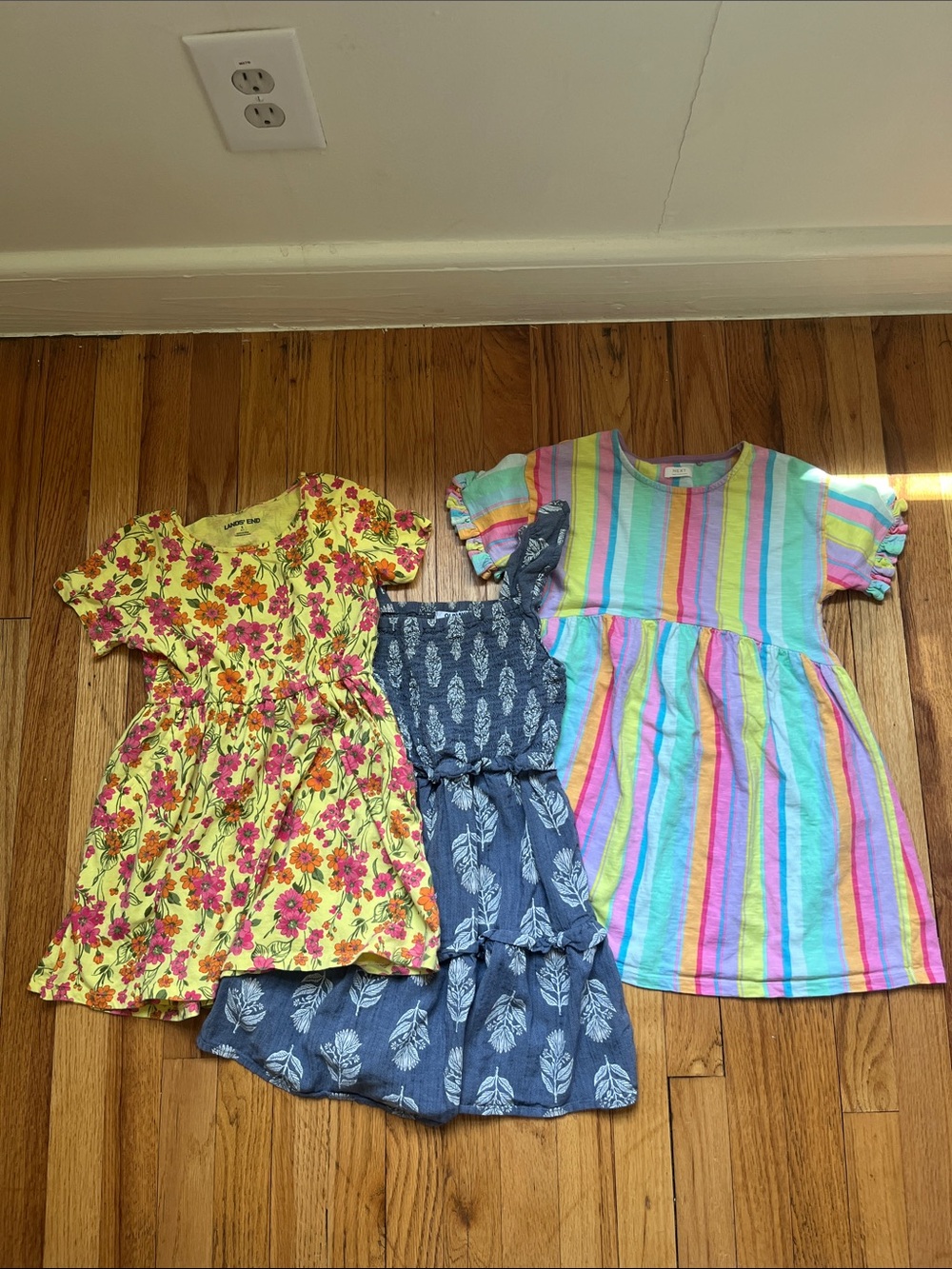 Three summer dresses. Perfect for spring, summer and back to school.